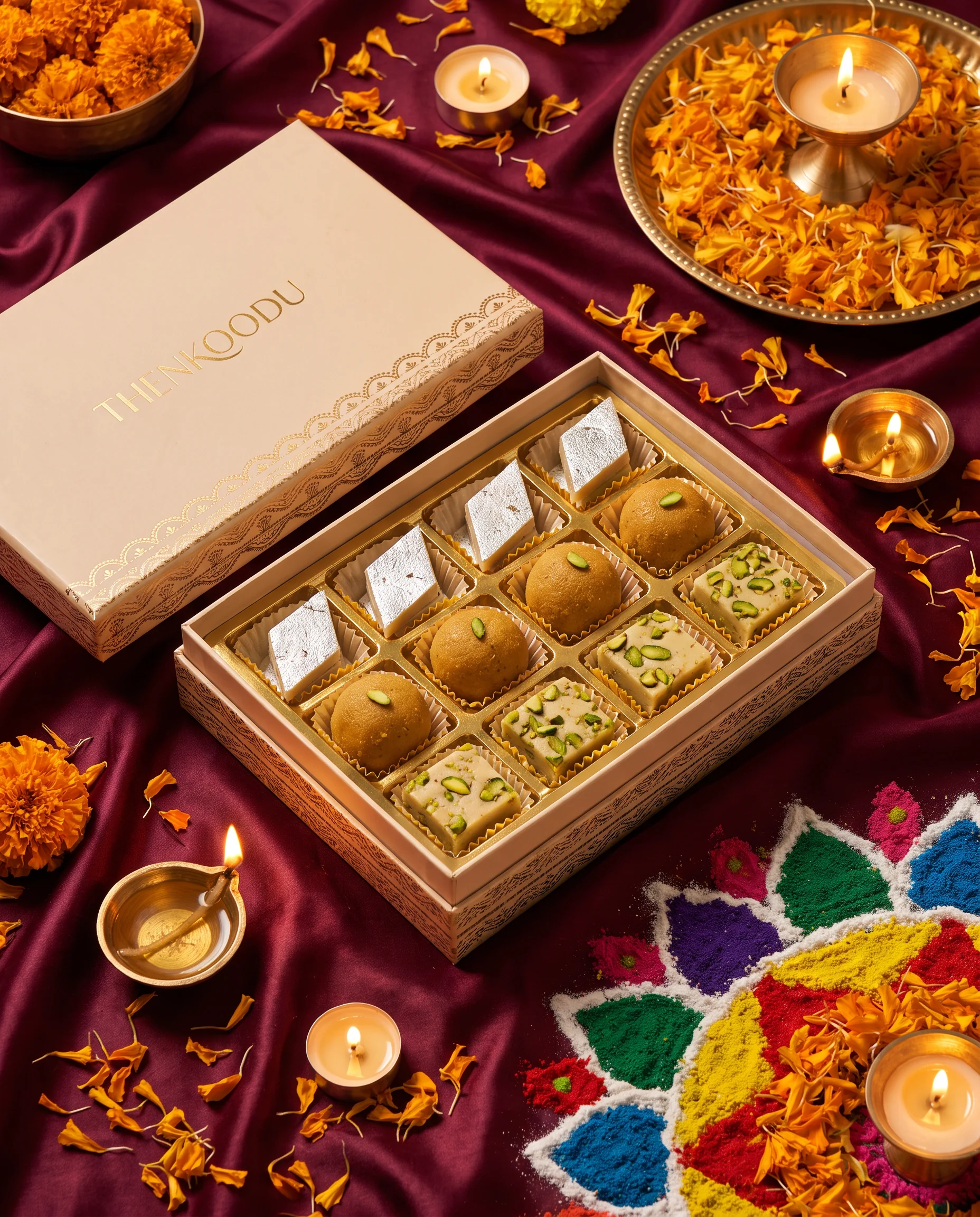 Thenkoodu Diwali sweets gift box